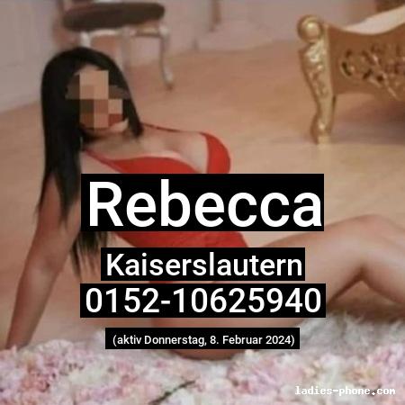 Rebecca aus Kaiserslautern