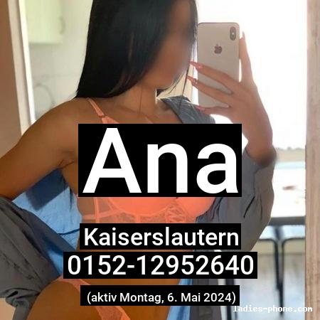 Ana aus Kaiserslautern