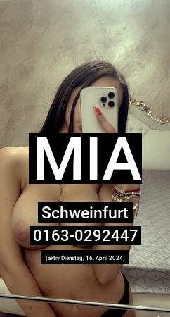 Mia aus Schweinfurt