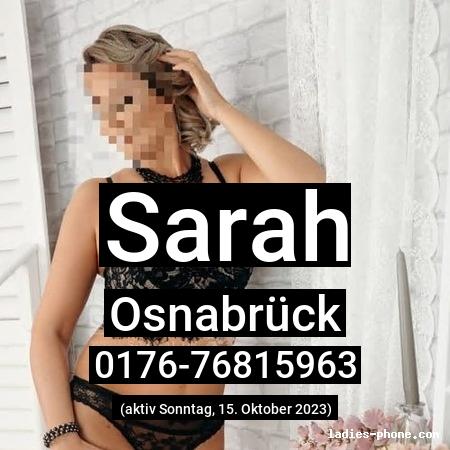 Sarah aus Osnabrück
