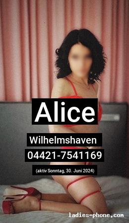 Alice aus Wilhelmshaven