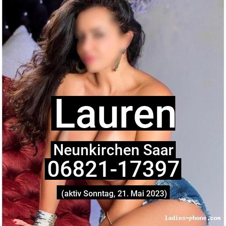 Lauren aus Neunkirchen Saar
