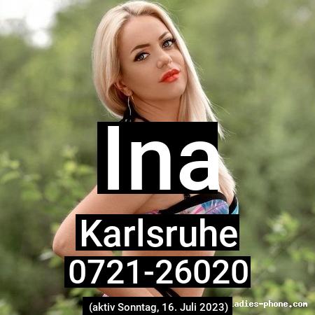 Ina aus Karlsruhe