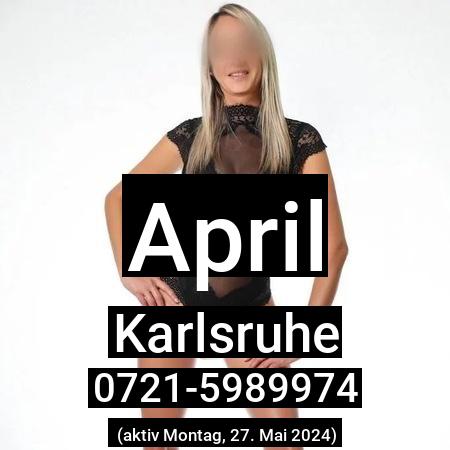 April aus Karlsruhe