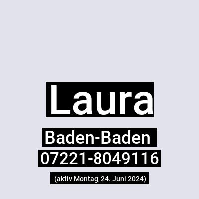 Laura aus Baden-Baden