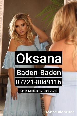 Oksana aus Baden-Baden