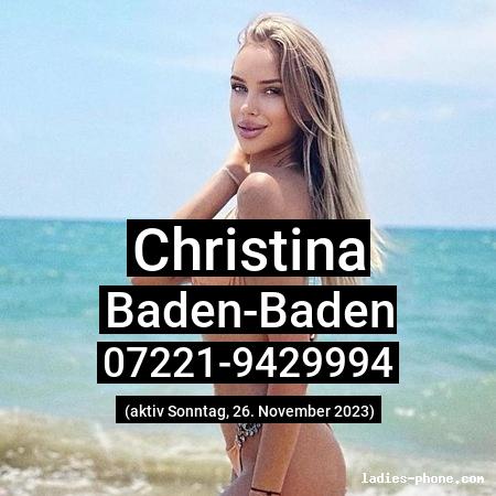 Christina aus Baden-Baden