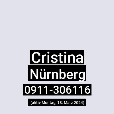 Cristina aus Nürnberg
