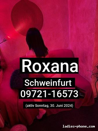 Roxana aus Schweinfurt