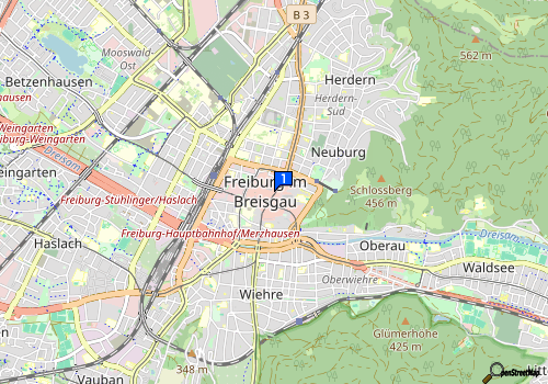 HEUTE 02.06.2024 ist Constanze in Freiburg im Breisgau 