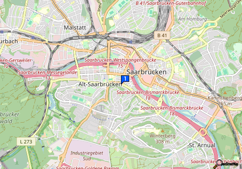 HEUTE 20.05.2024 ist Antonia in Saarbrücken 